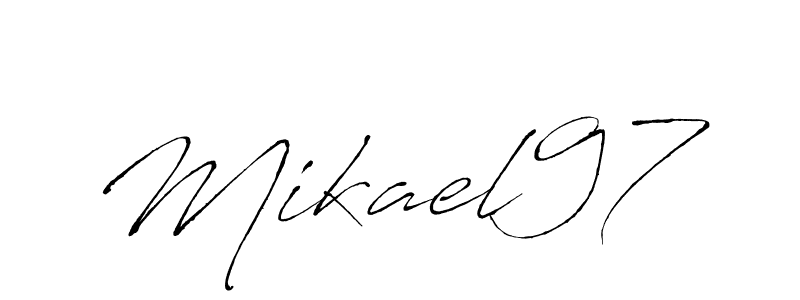 Also we have Mikael97 name is the best signature style. Create professional handwritten signature collection using Antro_Vectra autograph style. Mikael97 signature style 6 images and pictures png