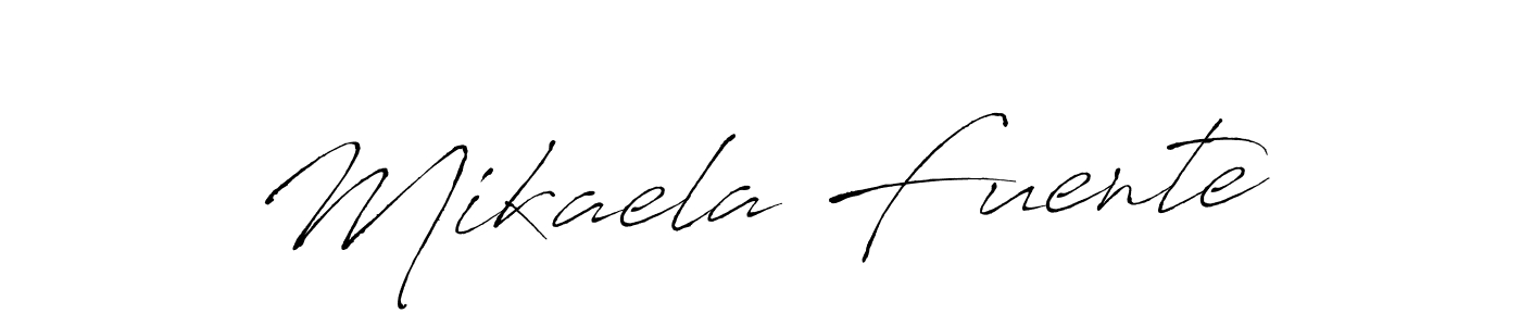 It looks lik you need a new signature style for name Mikaela Fuente. Design unique handwritten (Antro_Vectra) signature with our free signature maker in just a few clicks. Mikaela Fuente signature style 6 images and pictures png