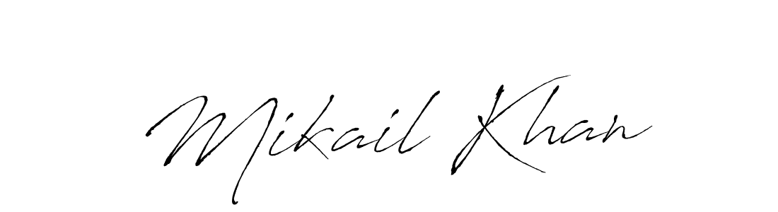 You should practise on your own different ways (Antro_Vectra) to write your name (Mikail Khan) in signature. don't let someone else do it for you. Mikail Khan signature style 6 images and pictures png