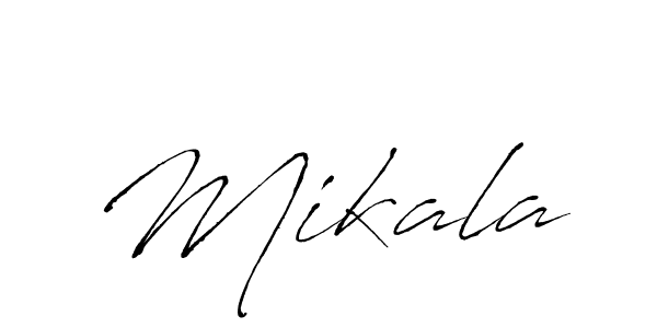 Antro_Vectra is a professional signature style that is perfect for those who want to add a touch of class to their signature. It is also a great choice for those who want to make their signature more unique. Get Mikala name to fancy signature for free. Mikala signature style 6 images and pictures png