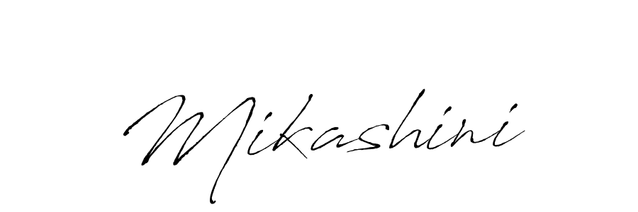 You should practise on your own different ways (Antro_Vectra) to write your name (Mikashini) in signature. don't let someone else do it for you. Mikashini signature style 6 images and pictures png