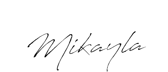 How to make Mikayla name signature. Use Antro_Vectra style for creating short signs online. This is the latest handwritten sign. Mikayla signature style 6 images and pictures png