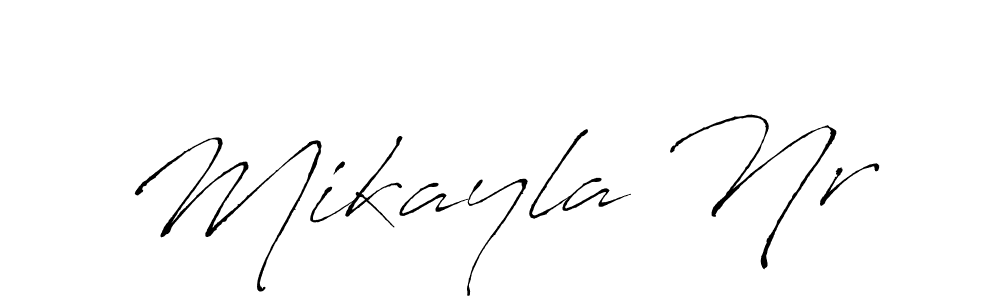Also You can easily find your signature by using the search form. We will create Mikayla Nr name handwritten signature images for you free of cost using Antro_Vectra sign style. Mikayla Nr signature style 6 images and pictures png