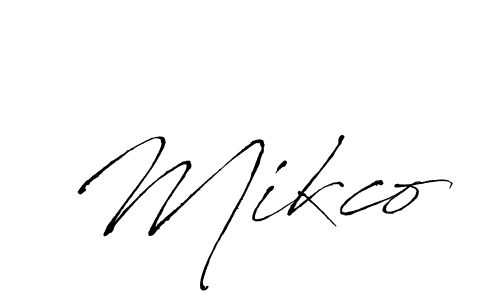 Also You can easily find your signature by using the search form. We will create Mikco name handwritten signature images for you free of cost using Antro_Vectra sign style. Mikco signature style 6 images and pictures png