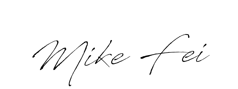 Also we have Mike Fei name is the best signature style. Create professional handwritten signature collection using Antro_Vectra autograph style. Mike Fei signature style 6 images and pictures png