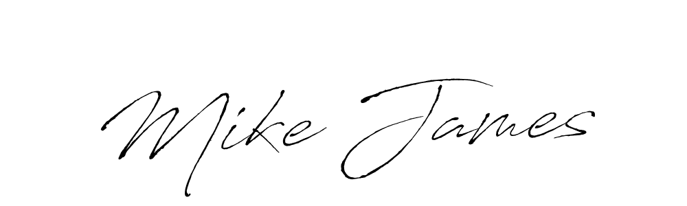 if you are searching for the best signature style for your name Mike James. so please give up your signature search. here we have designed multiple signature styles  using Antro_Vectra. Mike James signature style 6 images and pictures png