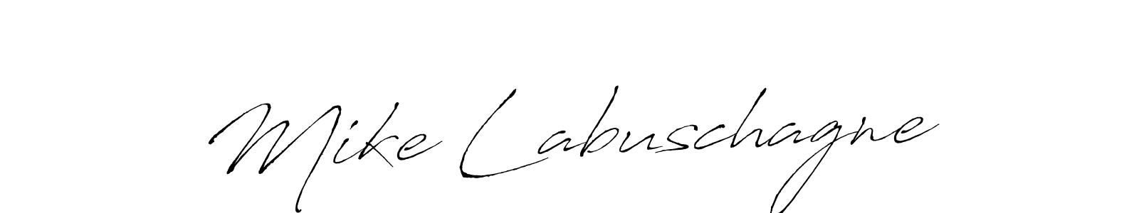 Make a beautiful signature design for name Mike Labuschagne. With this signature (Antro_Vectra) style, you can create a handwritten signature for free. Mike Labuschagne signature style 6 images and pictures png