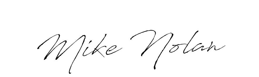 The best way (Antro_Vectra) to make a short signature is to pick only two or three words in your name. The name Mike Nolan include a total of six letters. For converting this name. Mike Nolan signature style 6 images and pictures png