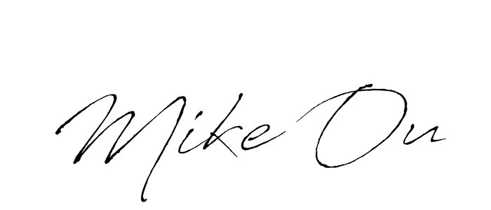 if you are searching for the best signature style for your name Mike Ou. so please give up your signature search. here we have designed multiple signature styles  using Antro_Vectra. Mike Ou signature style 6 images and pictures png