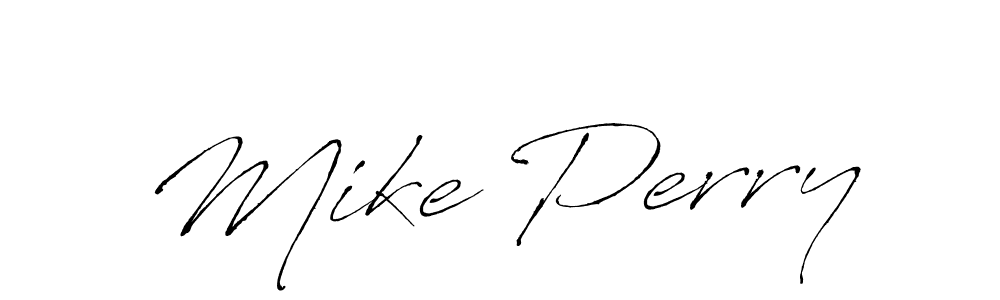 Create a beautiful signature design for name Mike Perry. With this signature (Antro_Vectra) fonts, you can make a handwritten signature for free. Mike Perry signature style 6 images and pictures png