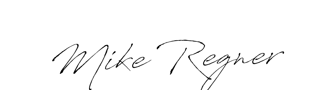 The best way (Antro_Vectra) to make a short signature is to pick only two or three words in your name. The name Mike Regner include a total of six letters. For converting this name. Mike Regner signature style 6 images and pictures png