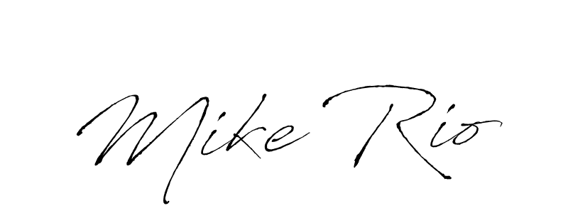 if you are searching for the best signature style for your name Mike Rio. so please give up your signature search. here we have designed multiple signature styles  using Antro_Vectra. Mike Rio signature style 6 images and pictures png