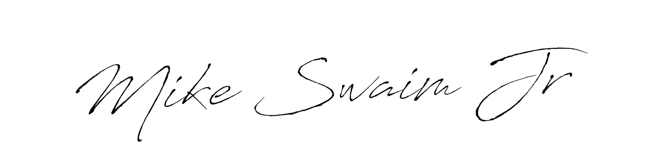 Use a signature maker to create a handwritten signature online. With this signature software, you can design (Antro_Vectra) your own signature for name Mike Swaim Jr. Mike Swaim Jr signature style 6 images and pictures png