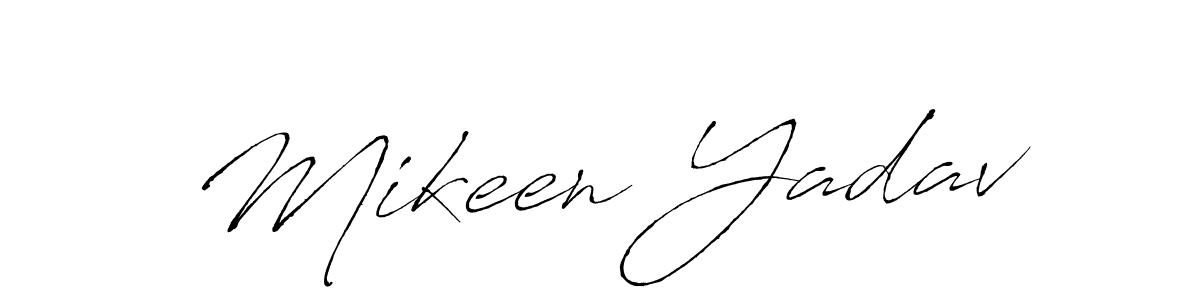 It looks lik you need a new signature style for name Mikeen Yadav. Design unique handwritten (Antro_Vectra) signature with our free signature maker in just a few clicks. Mikeen Yadav signature style 6 images and pictures png