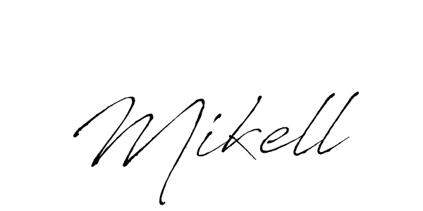 It looks lik you need a new signature style for name Mikell. Design unique handwritten (Antro_Vectra) signature with our free signature maker in just a few clicks. Mikell signature style 6 images and pictures png