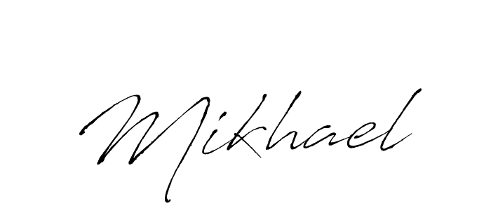 The best way (Antro_Vectra) to make a short signature is to pick only two or three words in your name. The name Mikhael include a total of six letters. For converting this name. Mikhael signature style 6 images and pictures png