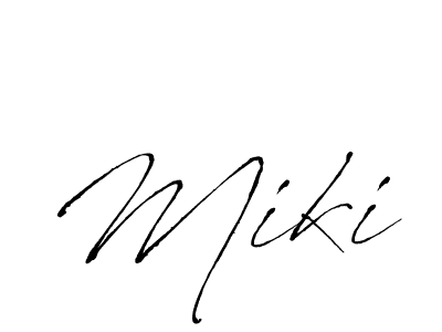 How to make Miki signature? Antro_Vectra is a professional autograph style. Create handwritten signature for Miki name. Miki signature style 6 images and pictures png