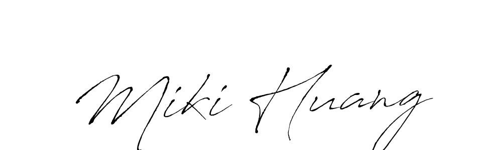 It looks lik you need a new signature style for name Miki Huang. Design unique handwritten (Antro_Vectra) signature with our free signature maker in just a few clicks. Miki Huang signature style 6 images and pictures png