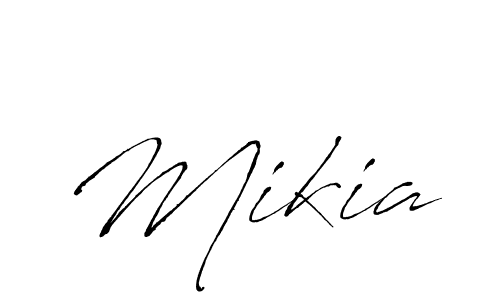 Once you've used our free online signature maker to create your best signature Antro_Vectra style, it's time to enjoy all of the benefits that Mikia name signing documents. Mikia signature style 6 images and pictures png