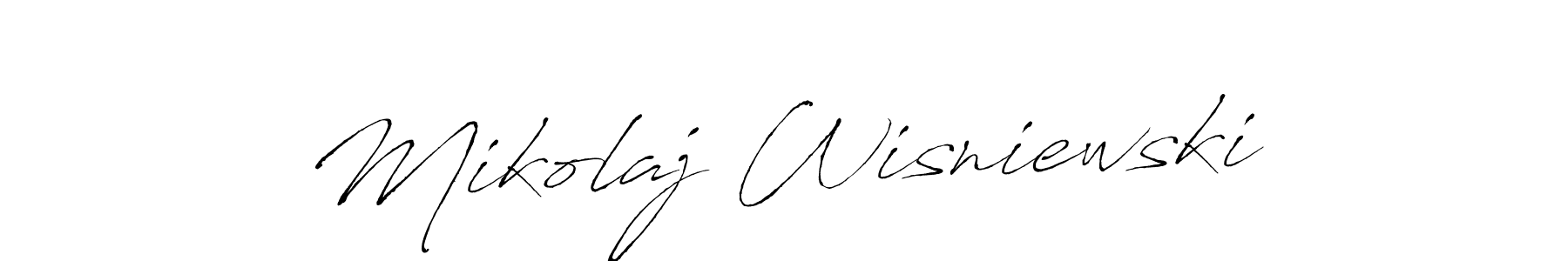 Also we have Mikolaj Wisniewski name is the best signature style. Create professional handwritten signature collection using Antro_Vectra autograph style. Mikolaj Wisniewski signature style 6 images and pictures png