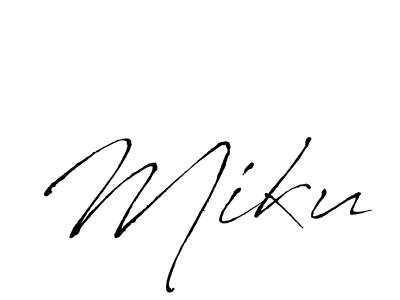 Miku stylish signature style. Best Handwritten Sign (Antro_Vectra) for my name. Handwritten Signature Collection Ideas for my name Miku. Miku signature style 6 images and pictures png