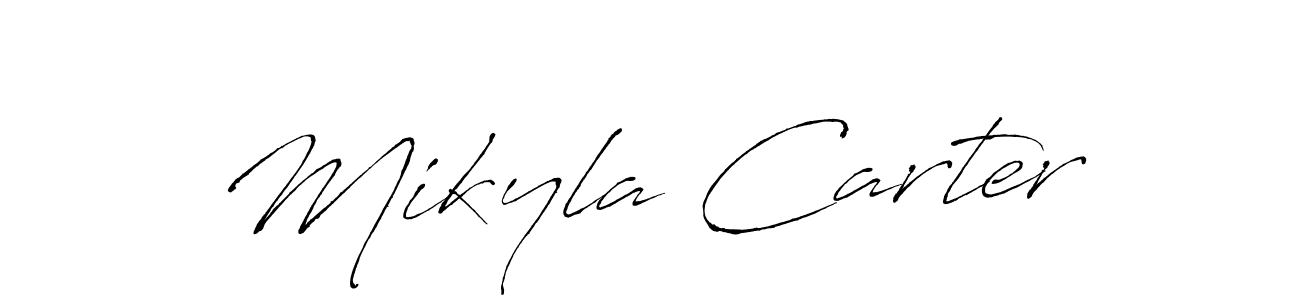 You should practise on your own different ways (Antro_Vectra) to write your name (Mikyla Carter) in signature. don't let someone else do it for you. Mikyla Carter signature style 6 images and pictures png