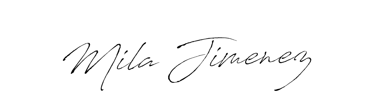 See photos of Mila Jimenez official signature by Spectra . Check more albums & portfolios. Read reviews & check more about Antro_Vectra font. Mila Jimenez signature style 6 images and pictures png