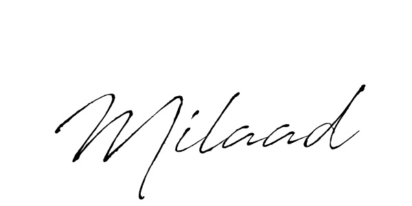 Once you've used our free online signature maker to create your best signature Antro_Vectra style, it's time to enjoy all of the benefits that Milaad name signing documents. Milaad signature style 6 images and pictures png