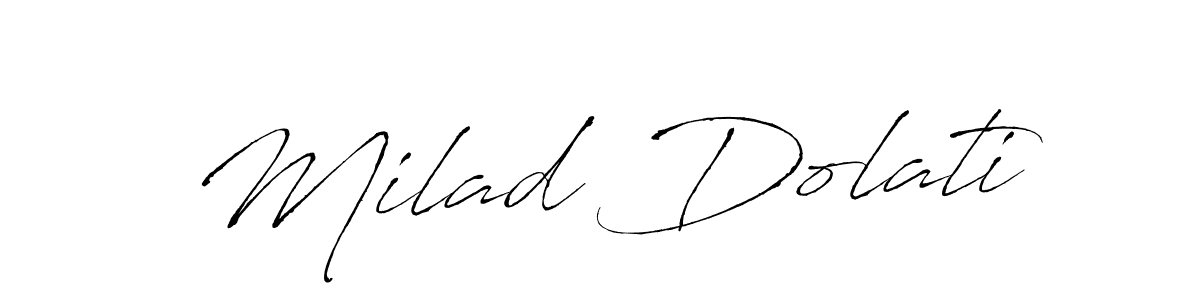 This is the best signature style for the Milad Dolati name. Also you like these signature font (Antro_Vectra). Mix name signature. Milad Dolati signature style 6 images and pictures png