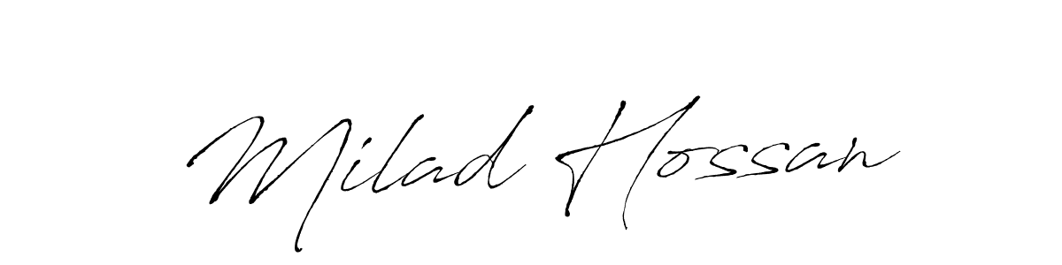 See photos of Milad Hossan official signature by Spectra . Check more albums & portfolios. Read reviews & check more about Antro_Vectra font. Milad Hossan signature style 6 images and pictures png