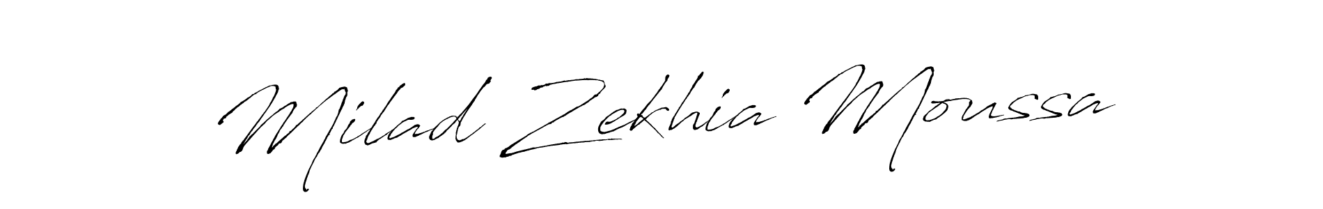 Make a beautiful signature design for name Milad Zekhia Moussa. Use this online signature maker to create a handwritten signature for free. Milad Zekhia Moussa signature style 6 images and pictures png