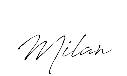 How to Draw Milan signature style? Antro_Vectra is a latest design signature styles for name Milan. Milan signature style 6 images and pictures png
