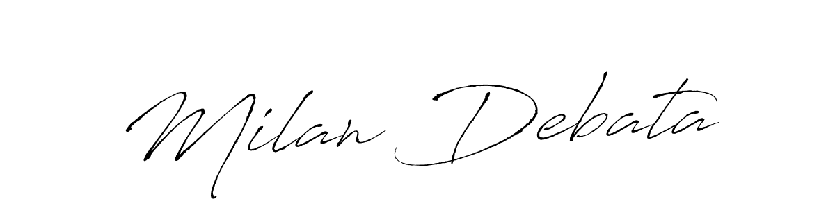 Best and Professional Signature Style for Milan Debata. Antro_Vectra Best Signature Style Collection. Milan Debata signature style 6 images and pictures png