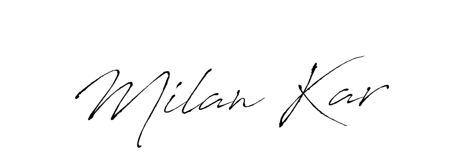 The best way (Antro_Vectra) to make a short signature is to pick only two or three words in your name. The name Milan Kar include a total of six letters. For converting this name. Milan Kar signature style 6 images and pictures png