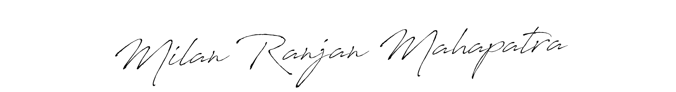The best way (Antro_Vectra) to make a short signature is to pick only two or three words in your name. The name Milan Ranjan Mahapatra include a total of six letters. For converting this name. Milan Ranjan Mahapatra signature style 6 images and pictures png