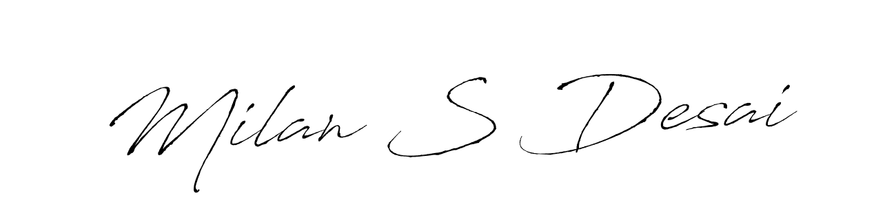 See photos of Milan S Desai official signature by Spectra . Check more albums & portfolios. Read reviews & check more about Antro_Vectra font. Milan S Desai signature style 6 images and pictures png