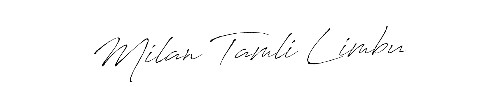 You can use this online signature creator to create a handwritten signature for the name Milan Tamli Limbu. This is the best online autograph maker. Milan Tamli Limbu signature style 6 images and pictures png