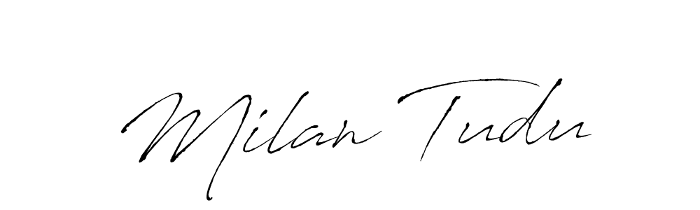 This is the best signature style for the Milan Tudu name. Also you like these signature font (Antro_Vectra). Mix name signature. Milan Tudu signature style 6 images and pictures png