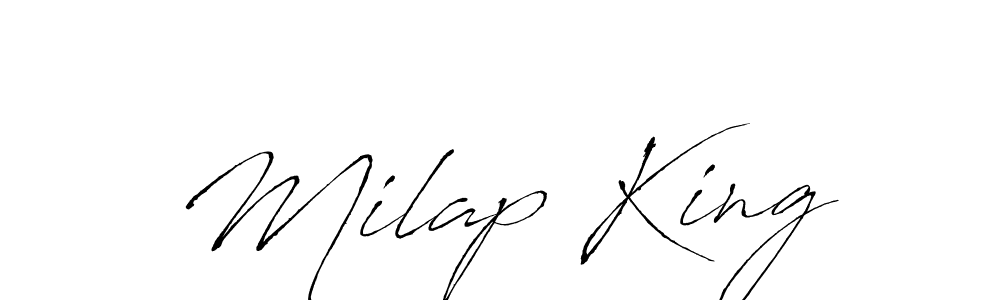 Make a short Milap King signature style. Manage your documents anywhere anytime using Antro_Vectra. Create and add eSignatures, submit forms, share and send files easily. Milap King signature style 6 images and pictures png