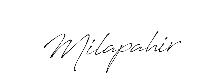 It looks lik you need a new signature style for name Milapahir. Design unique handwritten (Antro_Vectra) signature with our free signature maker in just a few clicks. Milapahir signature style 6 images and pictures png
