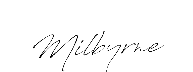 Make a beautiful signature design for name Milbyrne. Use this online signature maker to create a handwritten signature for free. Milbyrne signature style 6 images and pictures png