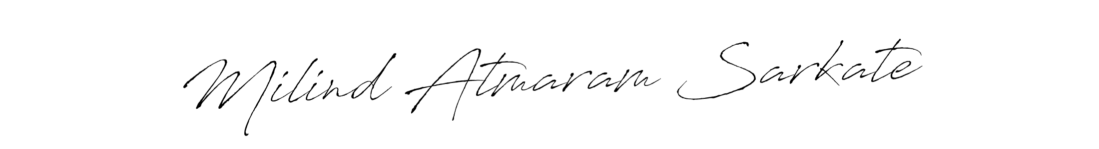 Similarly Antro_Vectra is the best handwritten signature design. Signature creator online .You can use it as an online autograph creator for name Milind Atmaram Sarkate. Milind Atmaram Sarkate signature style 6 images and pictures png