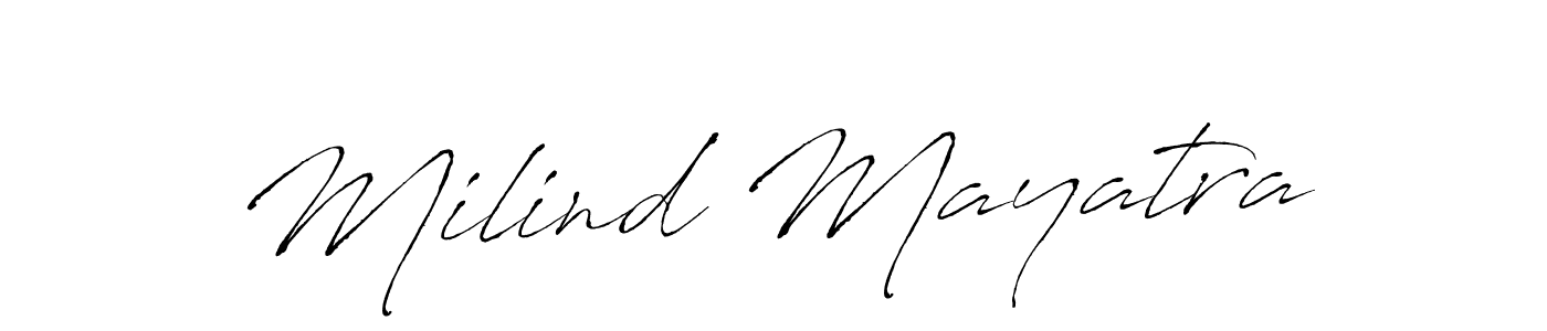 Once you've used our free online signature maker to create your best signature Antro_Vectra style, it's time to enjoy all of the benefits that Milind Mayatra name signing documents. Milind Mayatra signature style 6 images and pictures png