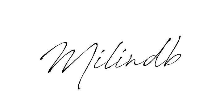 Best and Professional Signature Style for Milindb. Antro_Vectra Best Signature Style Collection. Milindb signature style 6 images and pictures png
