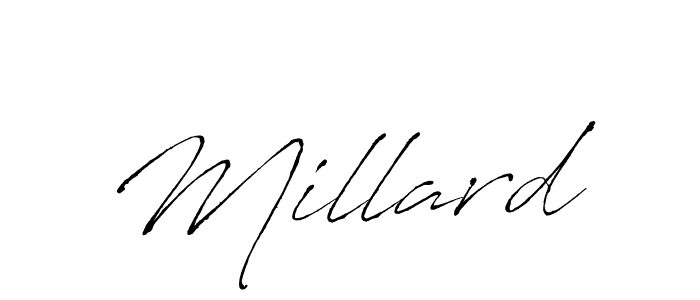 How to make Millard signature? Antro_Vectra is a professional autograph style. Create handwritten signature for Millard name. Millard signature style 6 images and pictures png