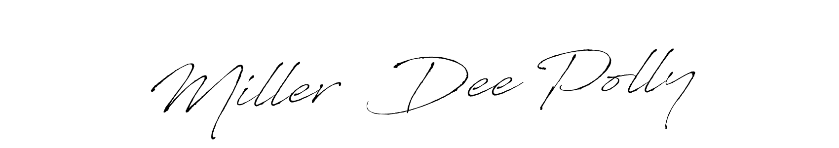 See photos of Miller  Dee Polly official signature by Spectra . Check more albums & portfolios. Read reviews & check more about Antro_Vectra font. Miller  Dee Polly signature style 6 images and pictures png