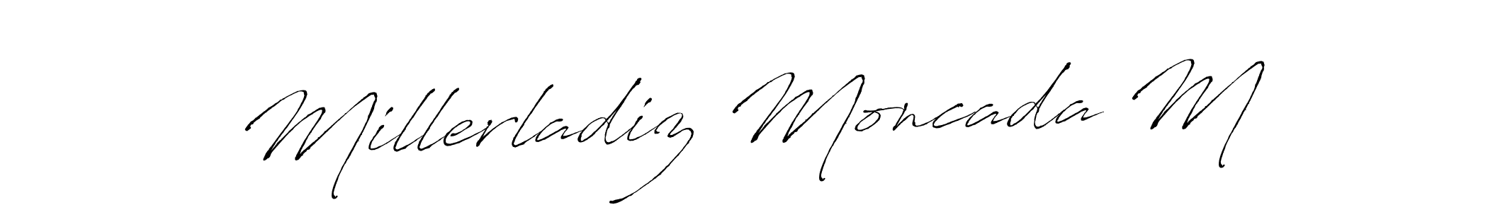 Similarly Antro_Vectra is the best handwritten signature design. Signature creator online .You can use it as an online autograph creator for name Millerladiz Moncada M. Millerladiz Moncada M signature style 6 images and pictures png