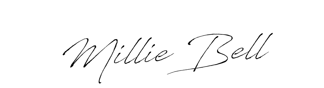 You can use this online signature creator to create a handwritten signature for the name Millie Bell. This is the best online autograph maker. Millie Bell signature style 6 images and pictures png