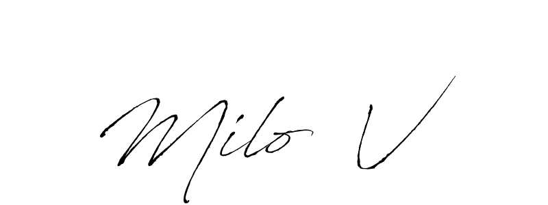 Make a beautiful signature design for name Miloš V. Use this online signature maker to create a handwritten signature for free. Miloš V signature style 6 images and pictures png