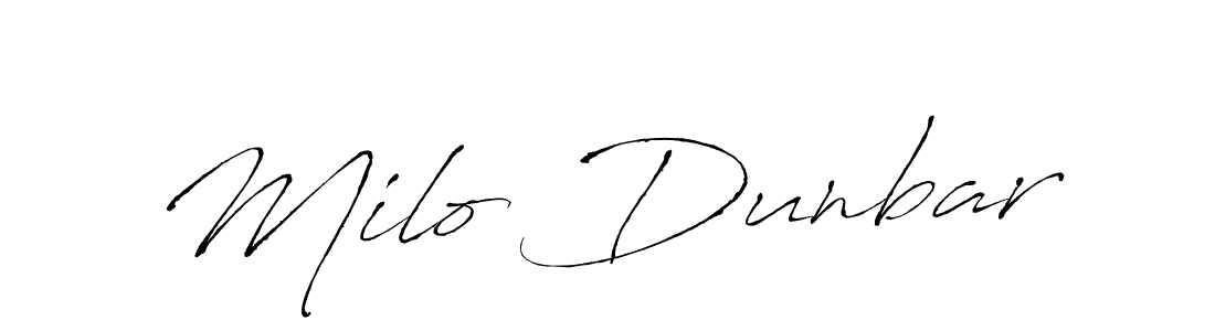 Here are the top 10 professional signature styles for the name Milo Dunbar. These are the best autograph styles you can use for your name. Milo Dunbar signature style 6 images and pictures png